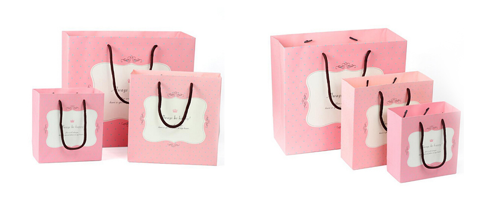 唯美大橫化妝品白卡紙袋定制 唯美大橫化妝品白卡紙袋定制