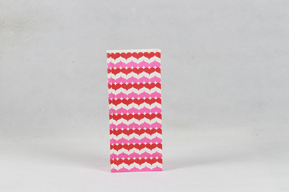 紅色愛(ài)心唯美牛皮食品袋定制 紅色愛(ài)心唯美牛皮食品袋定制