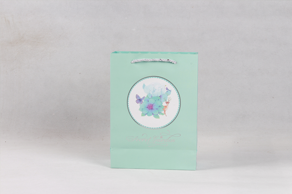gerden大號(hào)精美化妝品銅版紙袋定制