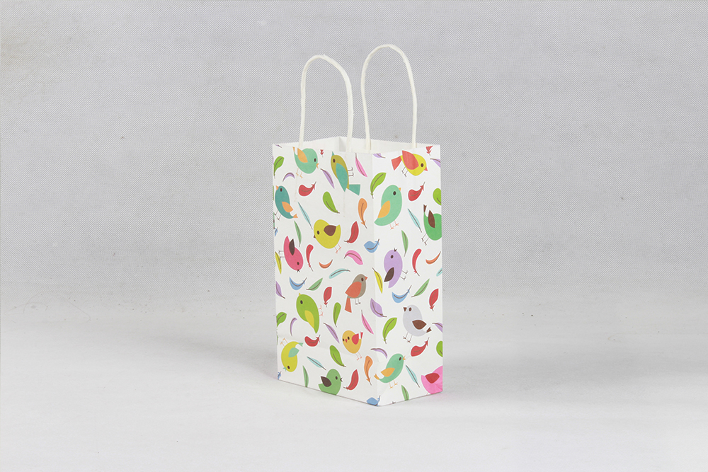 卡通小鳥時尚牛皮紙袋 卡通小鳥時尚牛皮紙袋