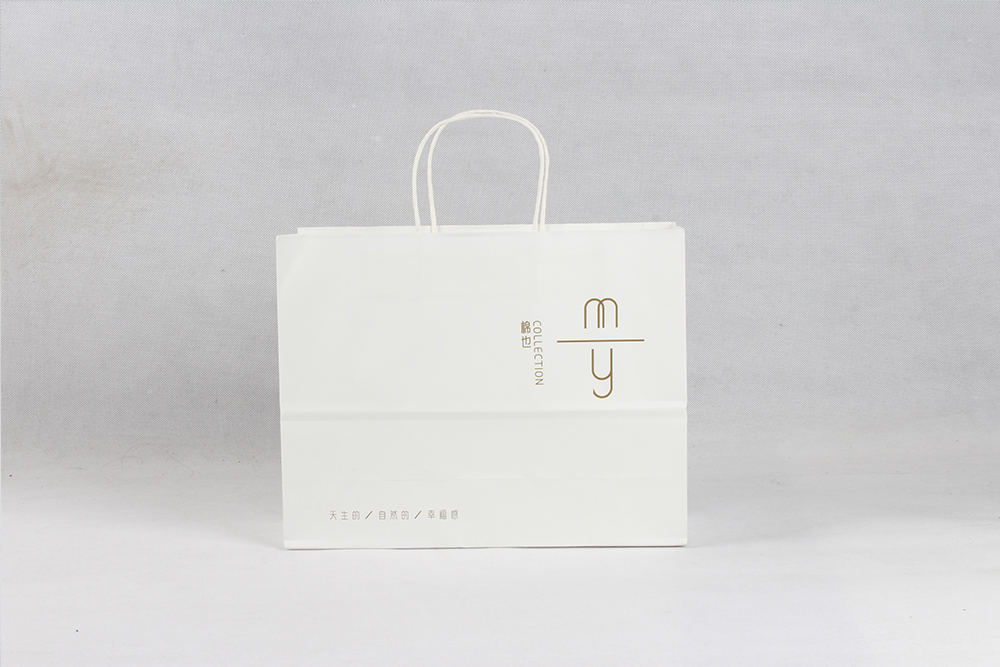 棉也簡約服裝牛皮紙袋定制 棉也簡約服裝牛皮紙袋定制