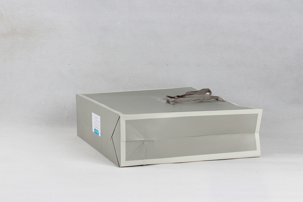 高檔灰色字母銅版紙袋 高檔灰色字母銅版紙袋