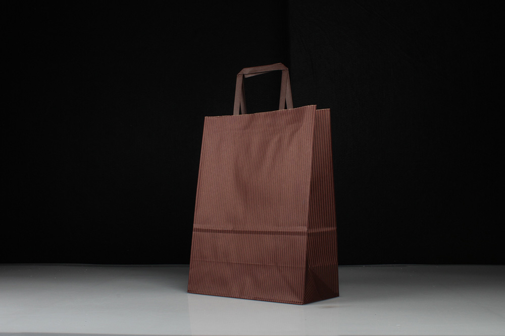 時尚扁提手商務(wù)型牛皮紙袋 時尚扁提手商務(wù)型牛皮紙袋