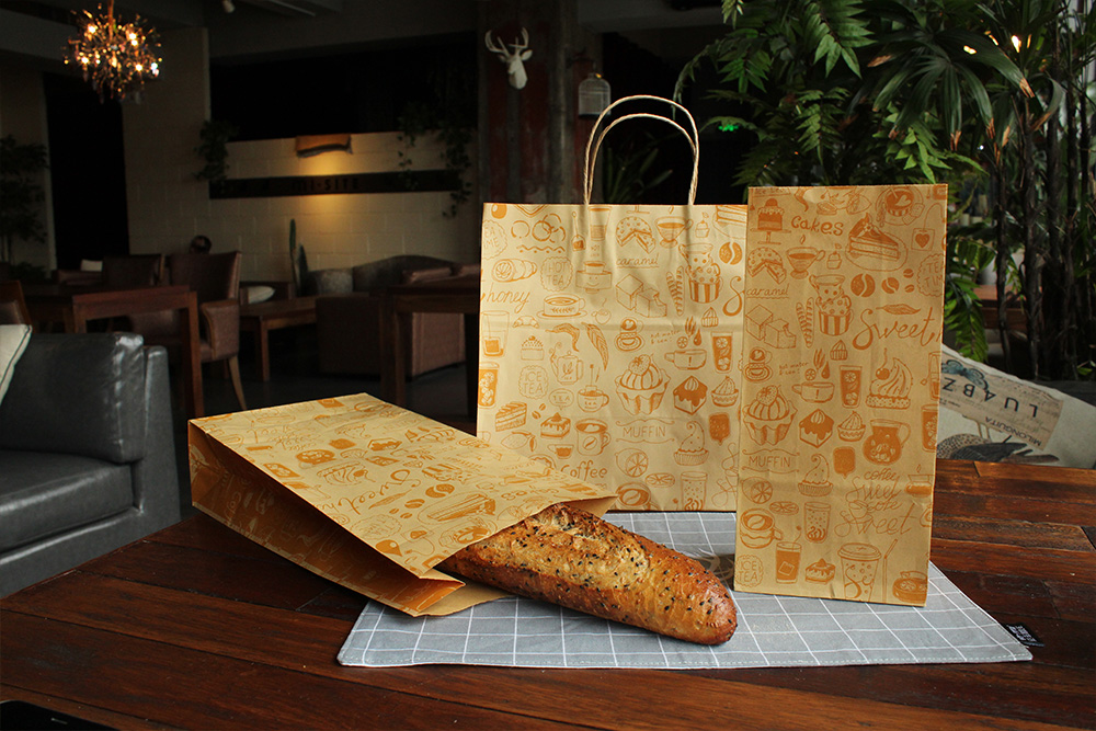 特色烘焙牛皮食品袋 特色烘焙牛皮食品袋