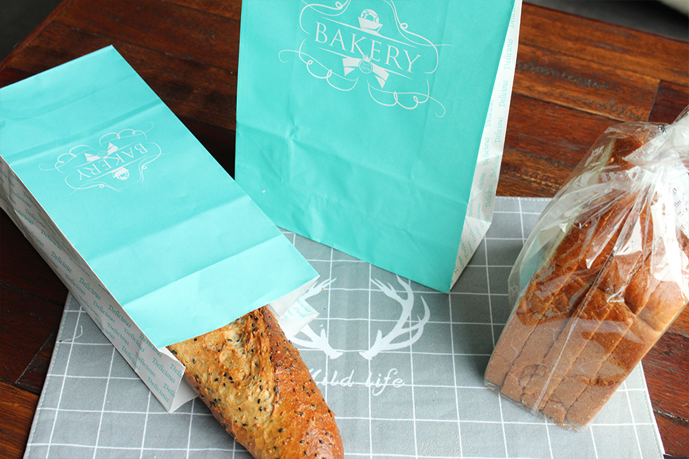 淺藍色休閑牛皮紙袋 淺藍色休閑牛皮紙袋