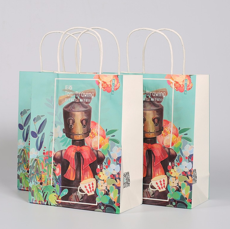 訂制奶荼打包紙袋該如何讓選擇印刷廠(chǎng)家呢？